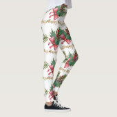 Weihnachtsbaum Handprint Kunst Leggings (Rechts)