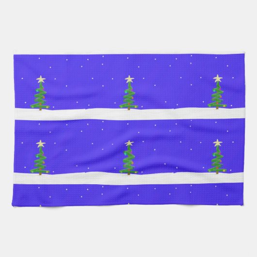 Weihnachtsbaum Handtuch (Horizontal)