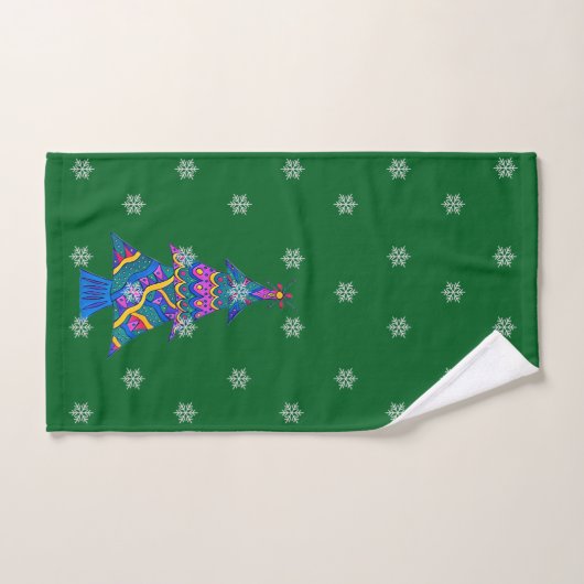 Weihnachtsbaum Handtuch (Handtuch)