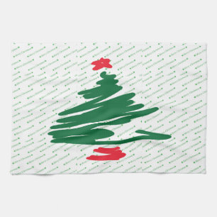 Weihnachtsbaum Handtuch