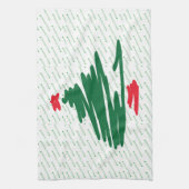 Weihnachtsbaum Handtuch (Vertikal)