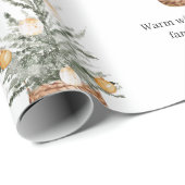 Weihnachtsbaum | Happy Holiday Geschenkpapier (Rolleneckpunkt)