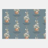 Weihnachtsbaum | Happy Holiday Geschenkpapier Set (Vorderseite 2)
