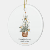 Weihnachtsbaum | Happy Holiday Keramik Ornament (Links)