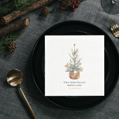 Weihnachtsbaum | Happy Holiday Serviette