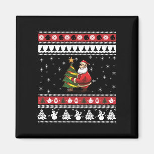Weihnachtsbaum hässlicher Weihnachten Magnet