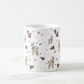 Weihnachtsbaum Hats Illustration Muster Kaffeetasse (Mittel)