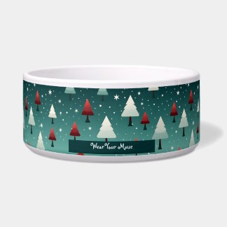 Weihnachtsbaum Haustier Bowl Napf