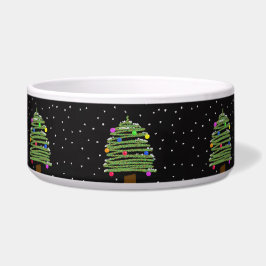 Weihnachtsbaum Haustier Bowl Napf