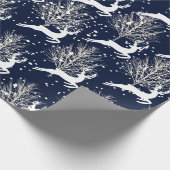 Weihnachtsbaum - Heimwerkerfarbe Geschenkpapier (Ecke)