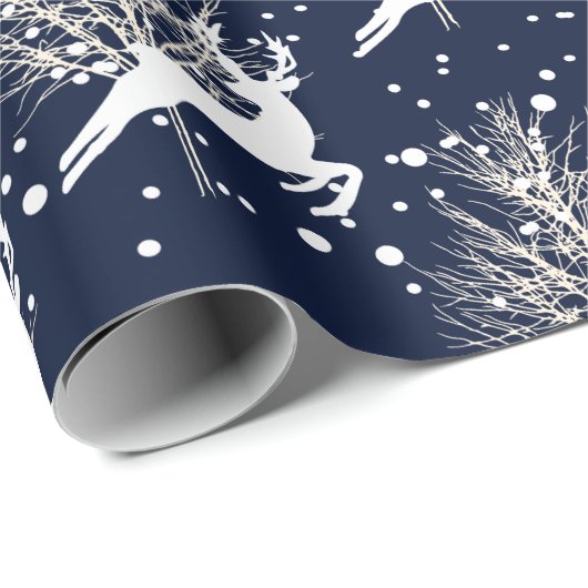 Weihnachtsbaum - Heimwerkerfarbe Geschenkpapier (Rolleneckpunkt)