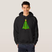 Weihnachtsbaum Herren's Basic Hooded Sweatshirt (Vorne ganz)