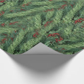 Weihnachtsbaum Hintergrund Geschenkpapier (Ecke)