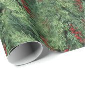 Weihnachtsbaum Hintergrund Geschenkpapier (Rolleneckpunkt)