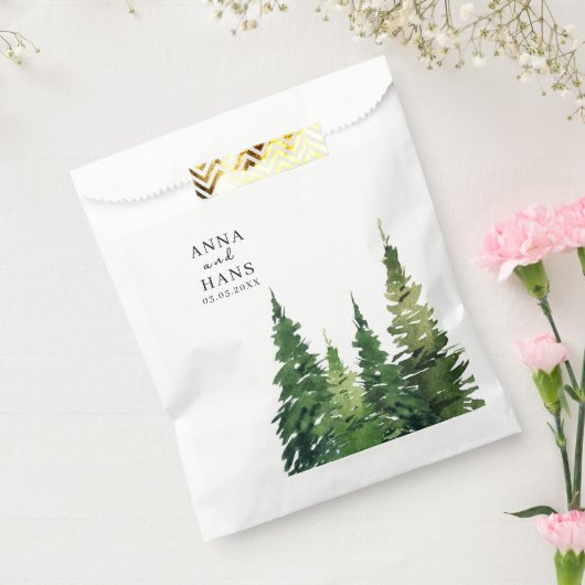 Weihnachtsbaum-Hochzeit Geschenktütchen (Versiegelt)