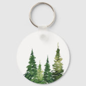 Weihnachtsbaum-Hochzeit Schlüsselanhänger (Rückseite)