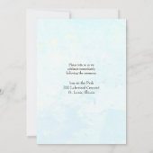 Weihnachtsbaum-Hochzeits-Einladung Einladung (Rückseite)