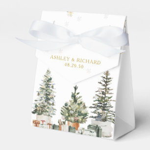 Weihnachtsbaum-Hochzeitsgunst-Box Geschenkschachtel