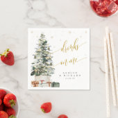 Weihnachtsbaum Hochzeitsservietten Serviette (Beispiel)