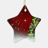 Weihnachtsbaum Holiday Peace Liebe Destiny Keramik Ornament (Rechts)