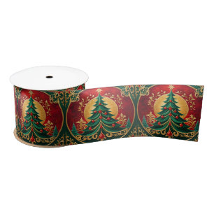 Weihnachtsbaum Holiday Satin Ribbon Satinband