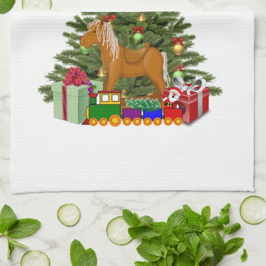 Weihnachtsbaum Holiday Zuhause Geschirrtuch (Gefaltet)