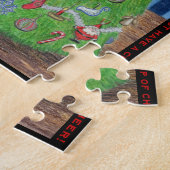 Weihnachtsbaum Holly Jolly Puzzle (Seite)