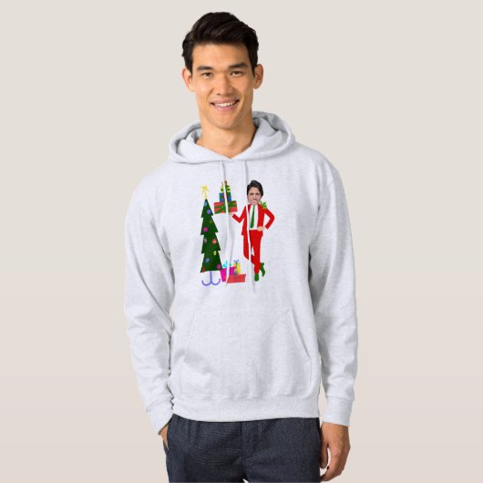 Weihnachtsbaum Hoodie (Vorne ganz)