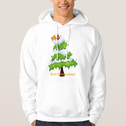Weihnachtsbaum Hoodie (Vorderseite)