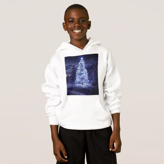Weihnachtsbaum Hoodie (Vorne ganz)