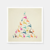 Weihnachtsbaum Hübsch Serviette (Vorderseite)