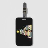 Weihnachtsbaum I Gepäckanhänger (Vorderseite Vertikal)