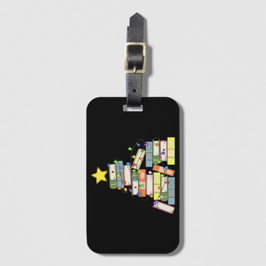 Weihnachtsbaum I Gepäckanhänger (Vorderseite Vertikal)