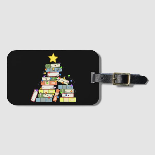 Weihnachtsbaum I Gepäckanhänger (Vorderseite (Horizontal))