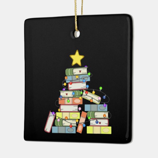 Weihnachtsbaum I Keramikornament (Links)