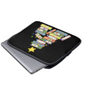 Weihnachtsbaum I Laptopschutzhülle (Vorne Knopf)