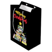 Weihnachtsbaum I Mittlere Geschenktüte (Rückseite Schrägansicht)