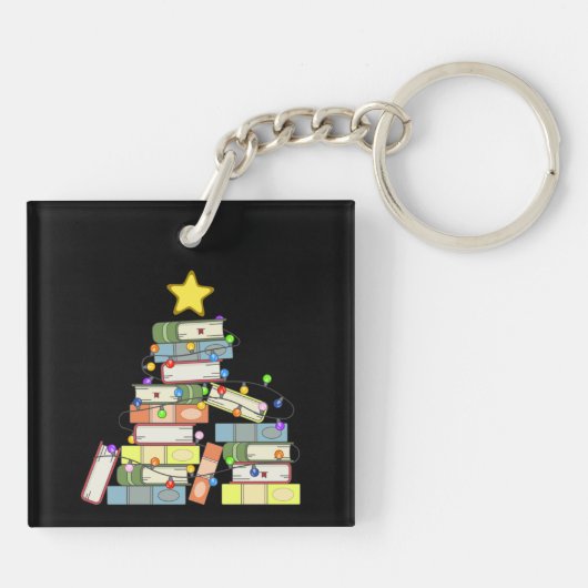 Weihnachtsbaum I Schlüsselanhänger (Rückseite)