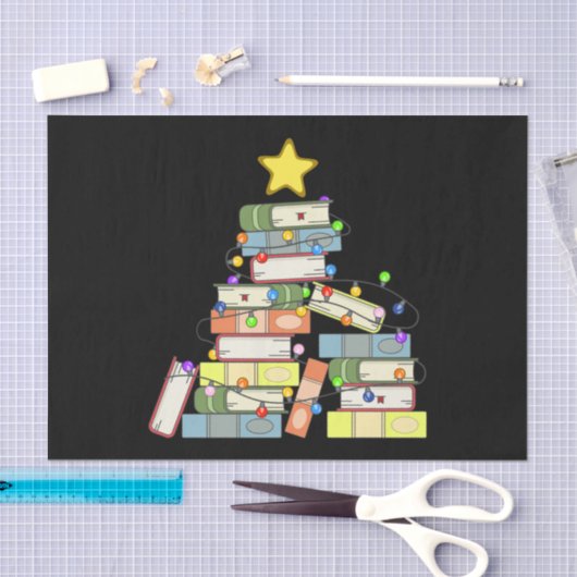 Weihnachtsbaum I Seidenpapier (Handwerk)