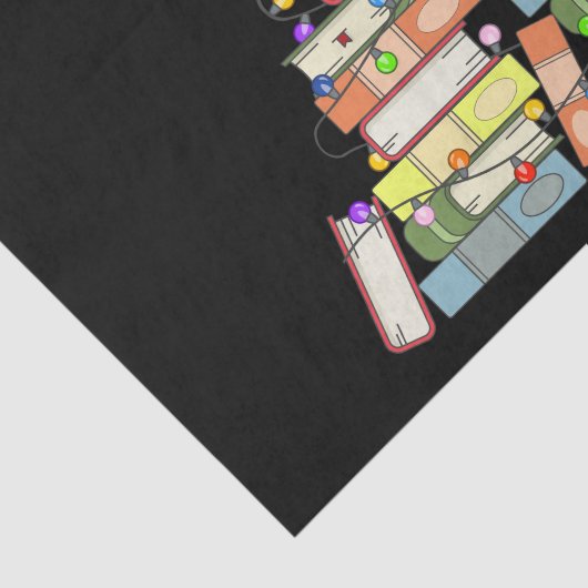 Weihnachtsbaum I Seidenpapier (Ausschnitt)