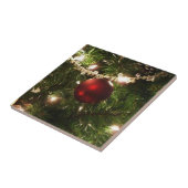 Weihnachtsbaum I Urlaub Hübsch grün und rot Fliese (Seite)