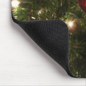 Weihnachtsbaum I Urlaub Hübsch grün und rot Mousepad (Ecke)