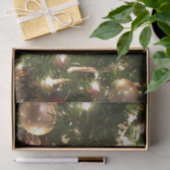 Weihnachtsbaum I Urlaub Hübsch grün und rot Seidenpapier (Geschenk)