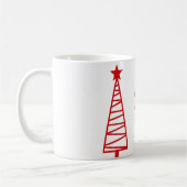 Weihnachtsbaum Icons Kaffeetasse mit Weihnachtsfre (Links)