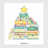 Weihnachtsbaum II Aufkleber (Blatt)