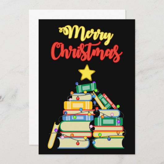 Weihnachtsbaum II Einladung (Vorne/Hinten)