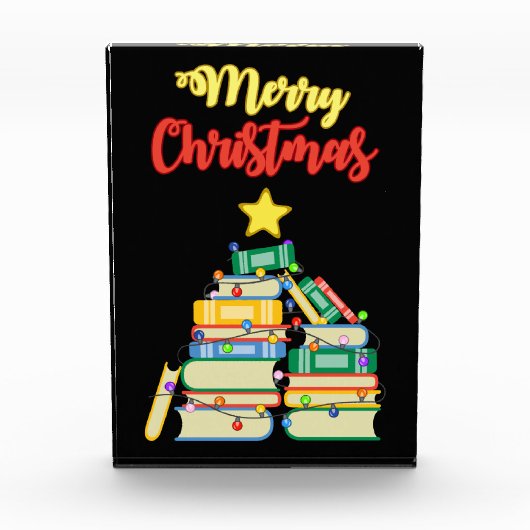 Weihnachtsbaum II Fotoblock (Vorderseite)