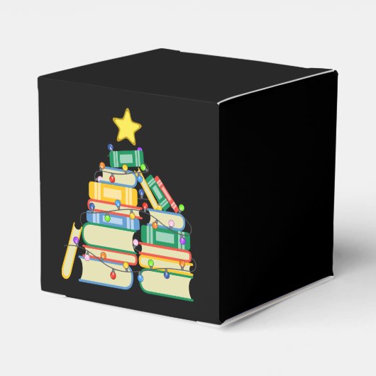 Weihnachtsbaum II Geschenkschachtel (Rückseite)