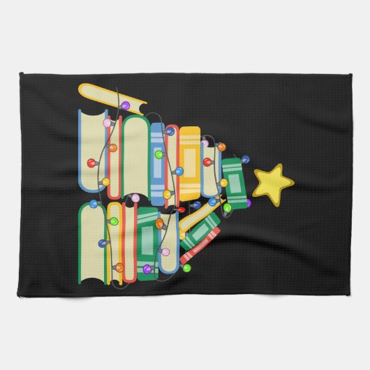 Weihnachtsbaum II Geschirrtuch (Horizontal)