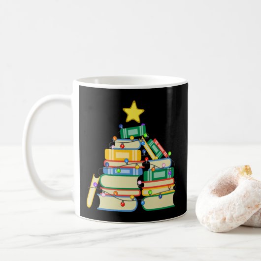 Weihnachtsbaum II Kaffeetasse (Mit Donut)